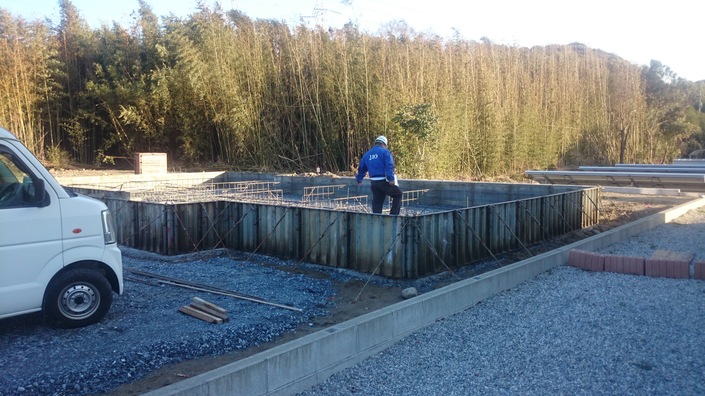 配筋検査です。