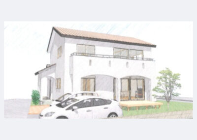 リビングに畳コーナーのある家