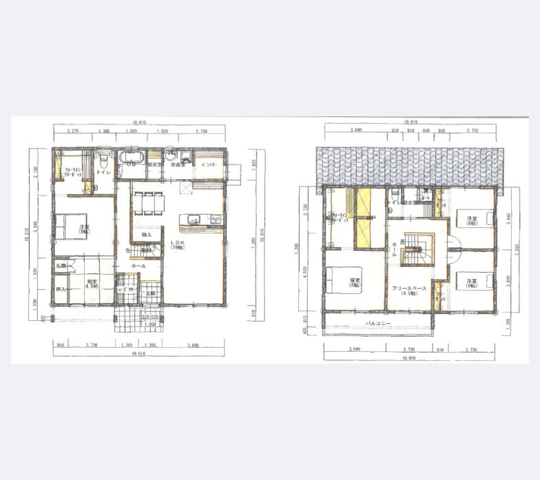 共有とプライバシーを両立した2世帯住宅